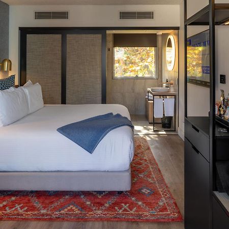 자가메스 하우스 호텔 멜번 외부 사진 A guest room at the Hotel Zags